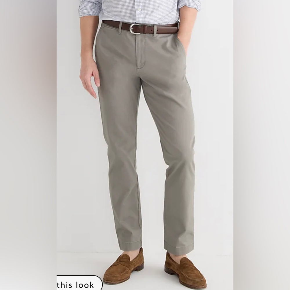 NWT Jcrew Mens straight flex pant